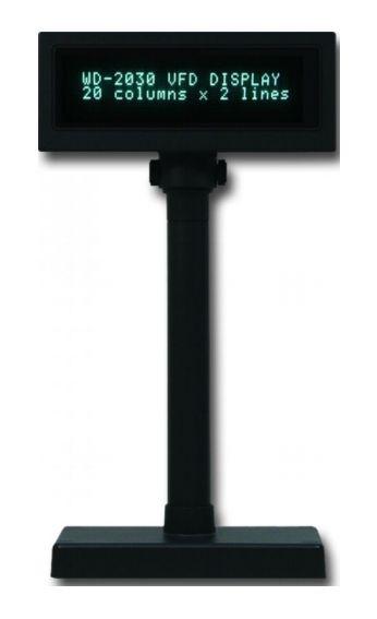 Monitorius Capture WD-2030, RS232 (Juodas)