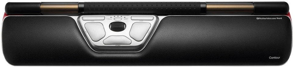Pelė Contour RollerMouse Raudonas wireless sidabrinis