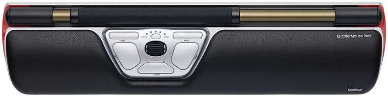 Pelė Contour RollerMouse Raudonas wireless sidabrinis