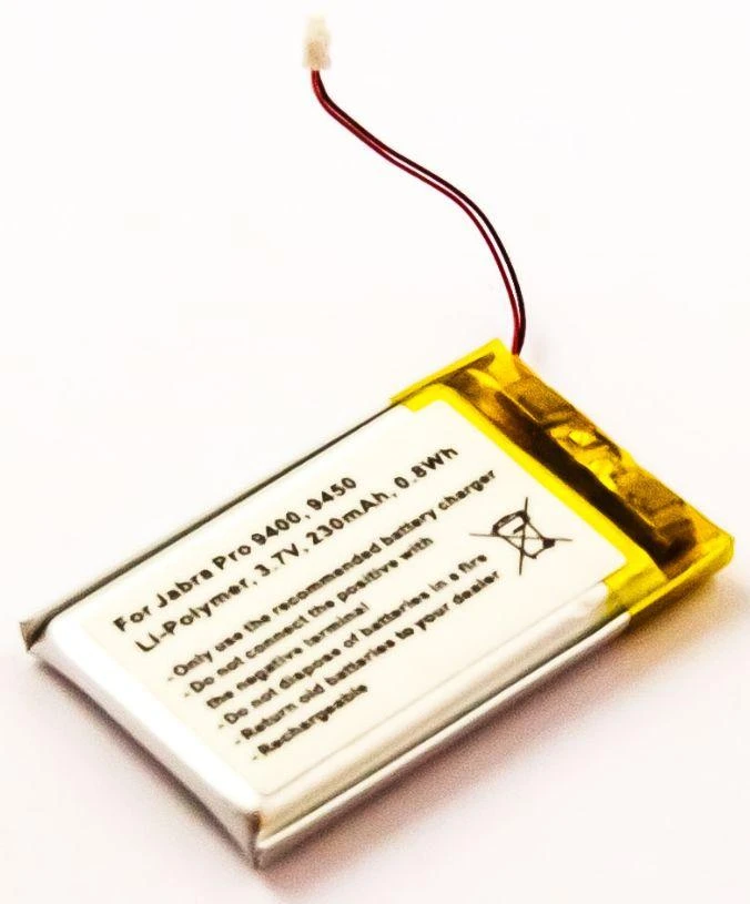 Coreparts Jabra ausinių atsarginė 3.7V Li-Pol baterija