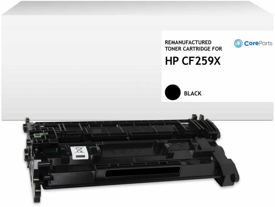 Coreparts Lasertoner for HP Juodas