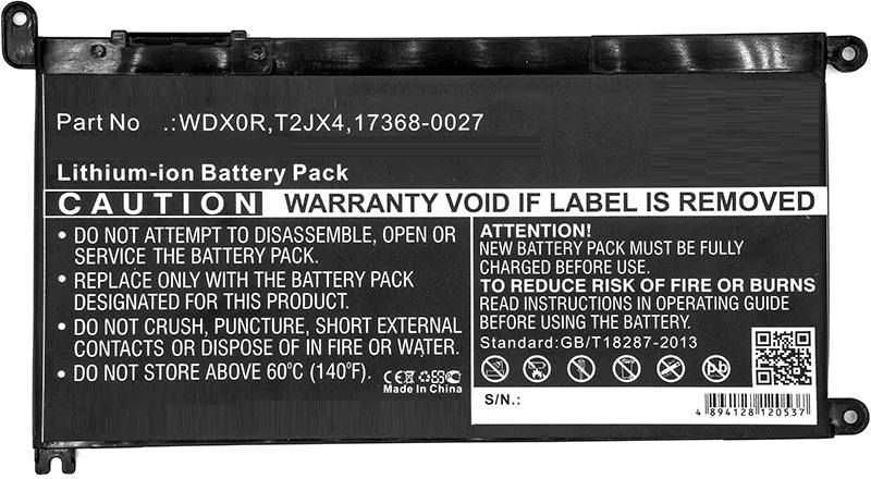 Coreparts Dell 42Wh 11.4V 3650mAh
