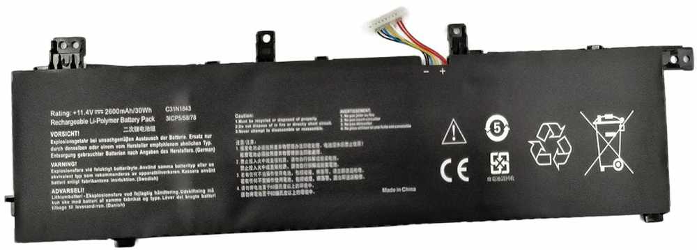 „CoreParts“ baterija „CoreParts MBXAS-BA0231“ nešiojamųjų kompiuterių baterijos pakaitalas