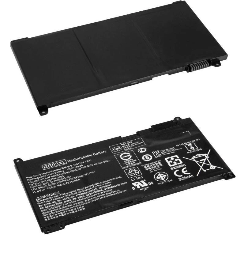 Coreparts Nešiojamas kompiuteris Baterija for HP 48Wh 4