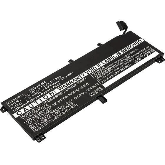 Coreparts Bateria MicroBattery nešiojamojo kompiuterio baterija, skirta Dell