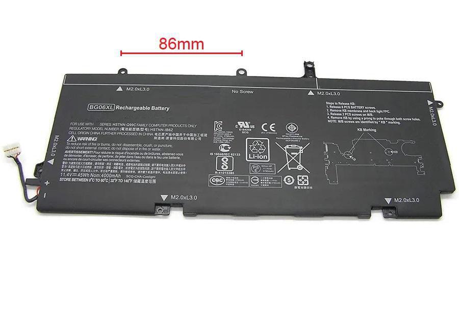Coreparts HP 36 Wh 11,4 V 3900 mAh akumuliatorius