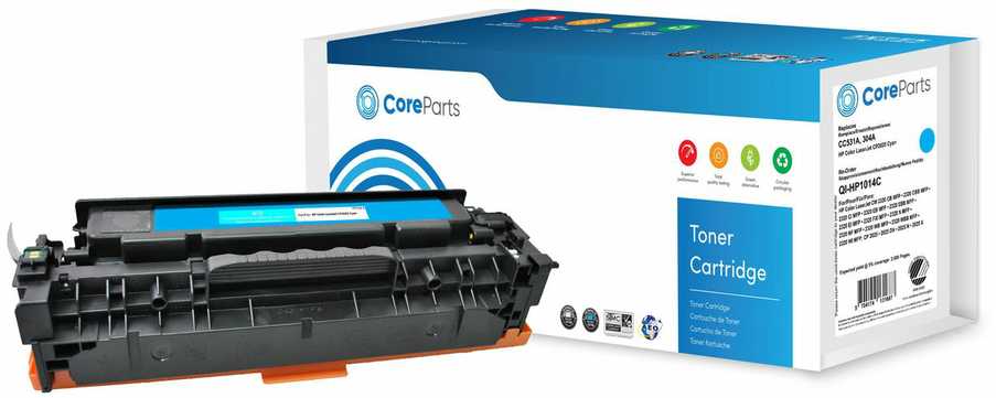 Coreparts Toneris Quality Imaging Cyan Additional 304A (QI-HP1014C)