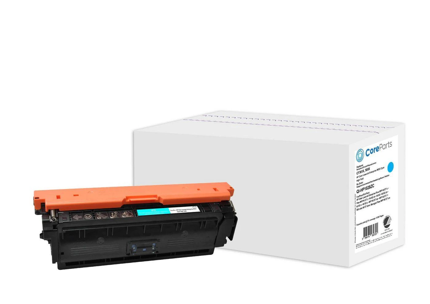 Coreparts Toneris Quality Imaging Cyan Zamiennik 508X (QI-HP1028ZC)
