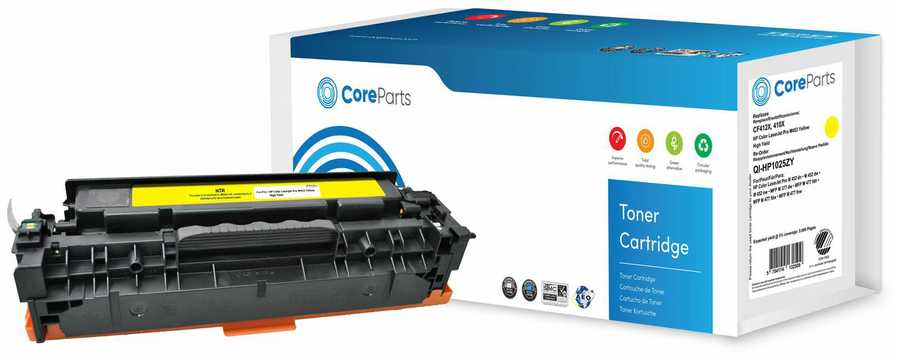 Coreparts „Toneris Quality Imaging“ spausdinimo spausdintuvas „Zamiennik 410X“ (QI-HP1025ZY)