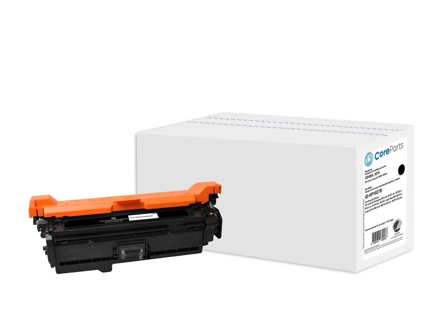 Coreparts Toneris Quality Imaging Juodas Zamiennik 507A (QI-HP1027B)