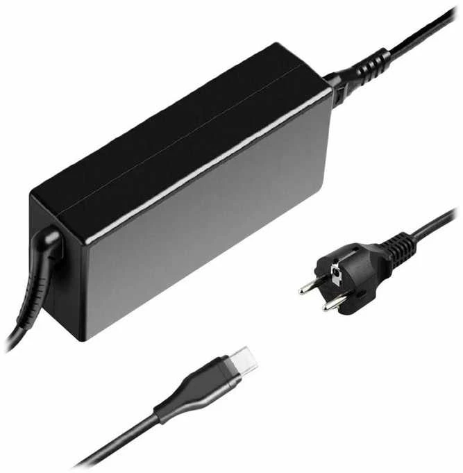 Coreparts „MicroBattery“ nešiojamojo kompiuterio maitinimo adapteris 65 W, USB-C, 3,5 A, 20 V (MBXUSBC-AC0009)