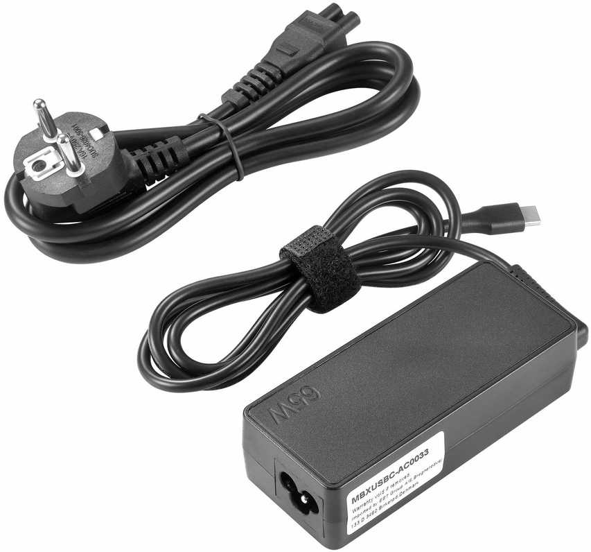 Įkroviklis CoreParts PD3.0 65W USB-C 3-3.25 A (MBXUSBC-AC0033)