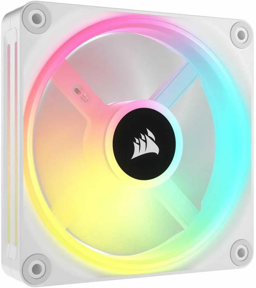 Corsair iCUE LINK QX120 RGB 3-pack + Hub CO-9051006-WW Baltas