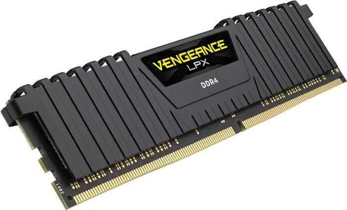 RAM CORSAIR 16GB DDR4 2666MHz 1x288 Dimm unbuffered 16-18-18-35 Vengeance LPX Juodas Heat Spreader 1,2V XMP2.0