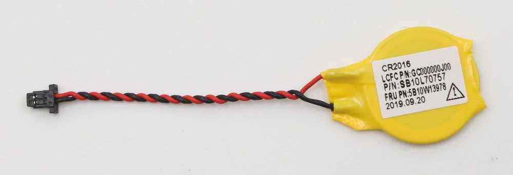 Lenovo CR2016 RTC CMOS battery for