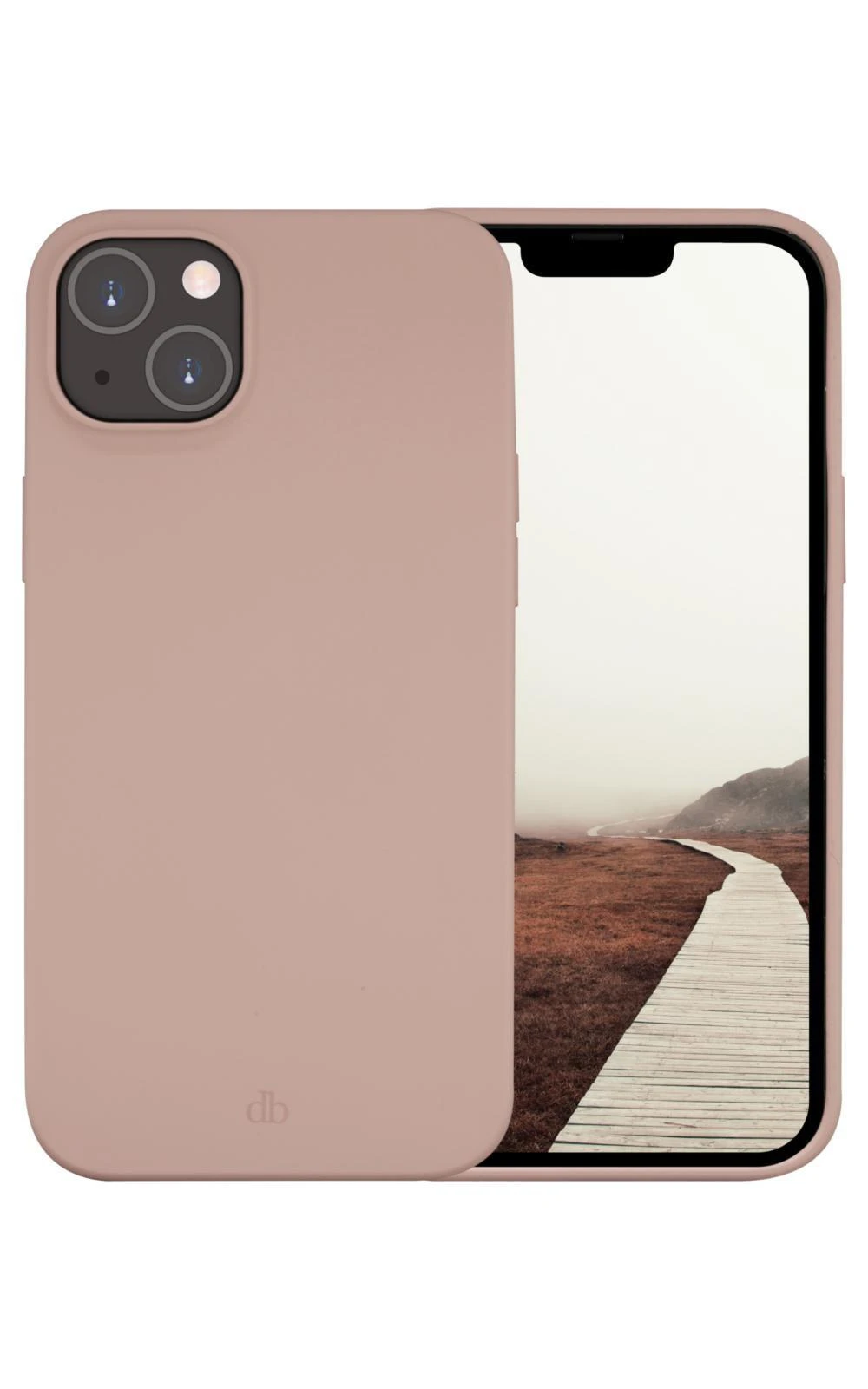 Dbramante1928 Dėklas dbramante 1928 Greenland skirtas Apple iPhone 14 Plus rožinės spalvos sand