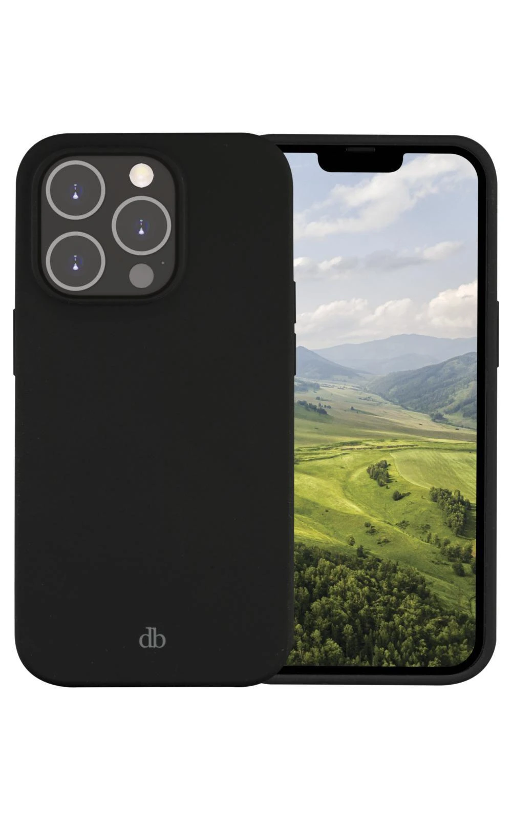 Dbramante1928 Dėklas dbramante 1928 Greenland skirtas Apple iPhone 14 Pro Max juodos spalvos