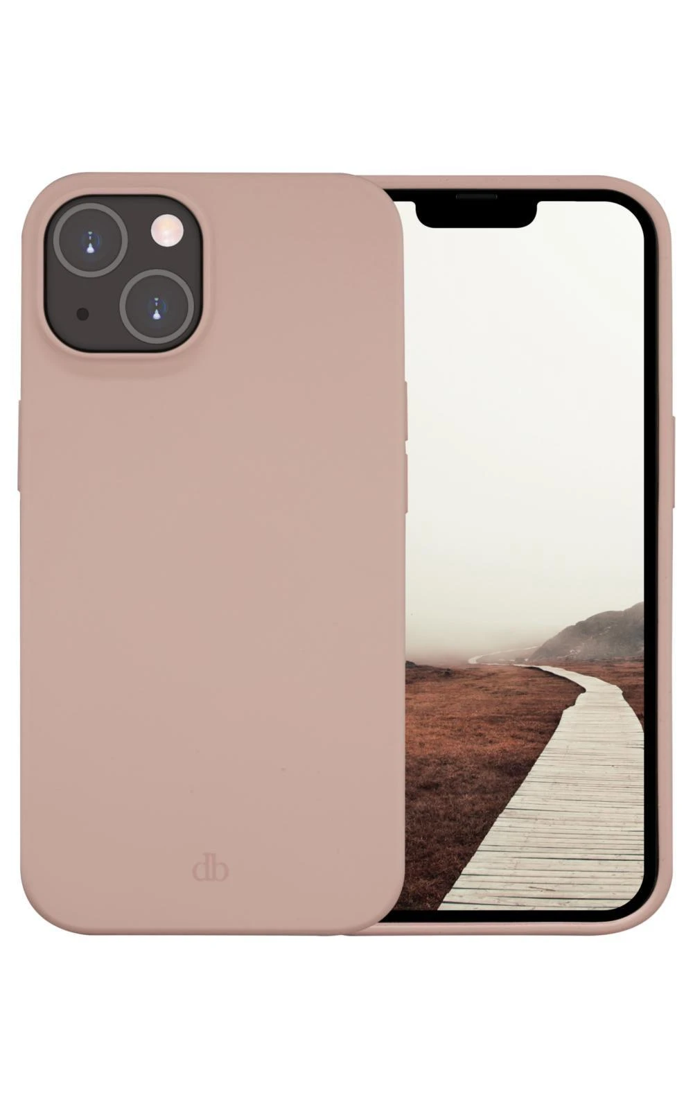 Dbramante1928 Dėklas dbramante 1928 Greenland skirtas Apple iPhone 14 rožinės spalvos
