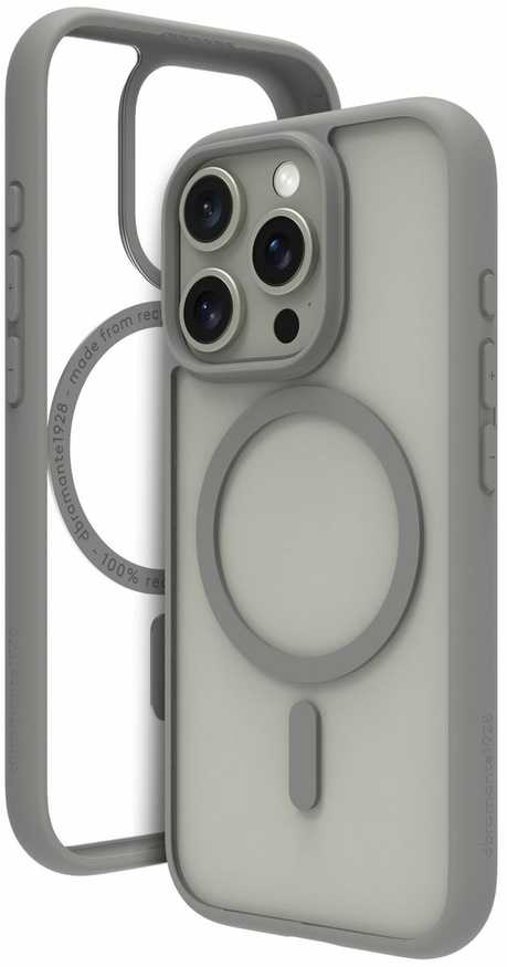Dėklas dbramante1928 Grenen nugarėlė MagSafe skirta iPhone 16 Pro Max – Titanium