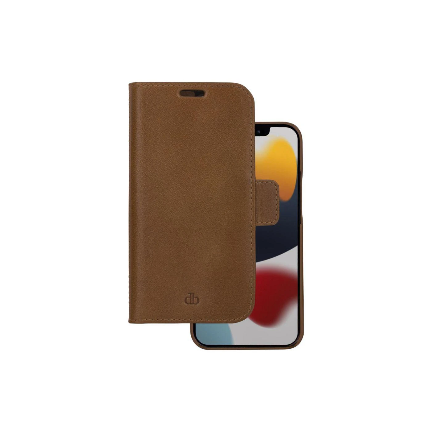 Dėklas DBRAMANTE1928 LYNGE - IPHONE 12 6.1? - TAN