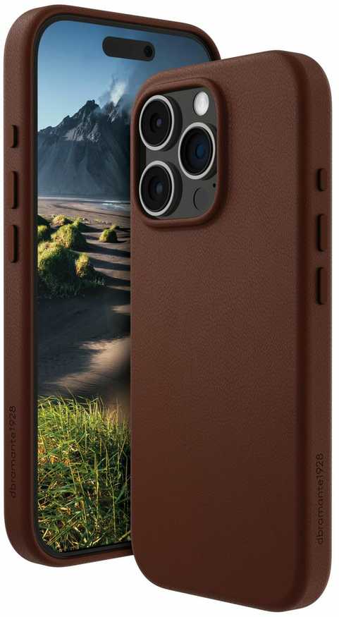 Dėklas DBRAMANTE1928 ROSKILDE_2 MAGSAFE – IPHONE 16 PROMAX – DARK TAN