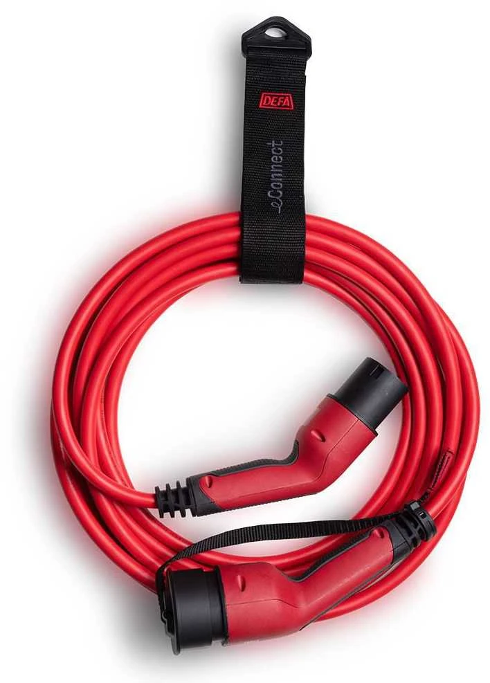 Defa DEFA Ladekabel eConnect Raudona Mode3 20A/3Phasen/Typ2/7,5m
