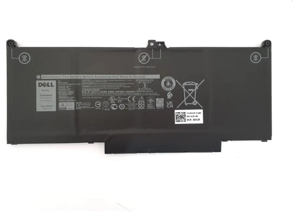 „Dell“ 60 Wh ličio jonų baterija, skirta