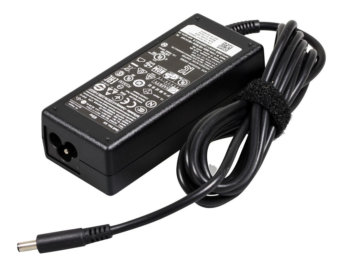 Dell 65W maitinimo blokas su jungties informacija