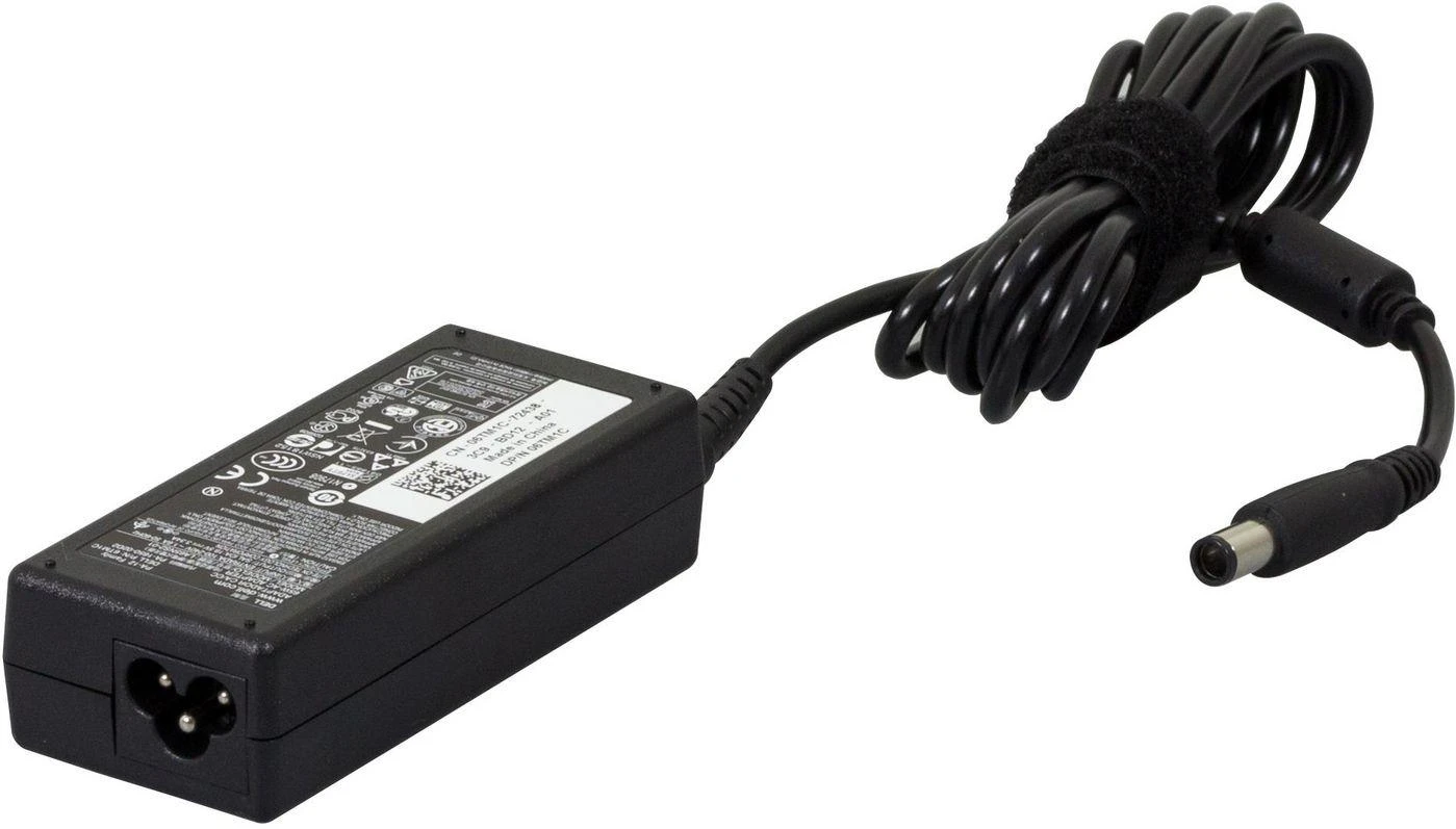 Dell 1XRN1 įkroviklis su 65W maitinimo bloku ir laidu