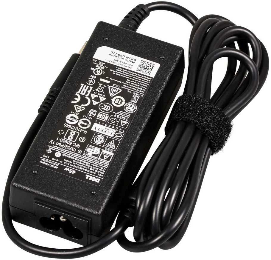 „Dell“ 45 W 3 mm nešiojamojo kompiuterio kintamosios srovės adapteris 2,3 A 20 V (C2WJH)