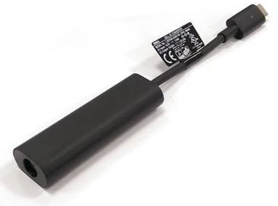 Adapteris USB Dell USB-C – DC-in Juoda (Adapteris Barrel į USB-C)