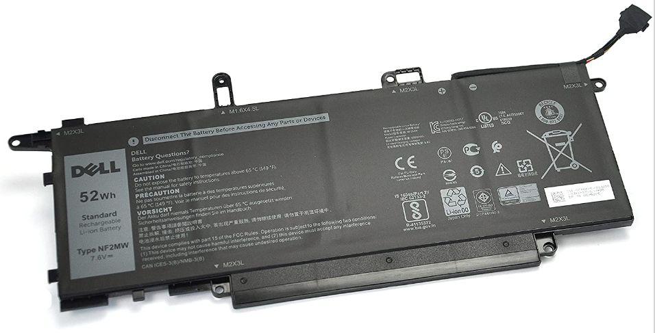 Dell 52WHR ličio jonų baterija, skirta Latitude 7400