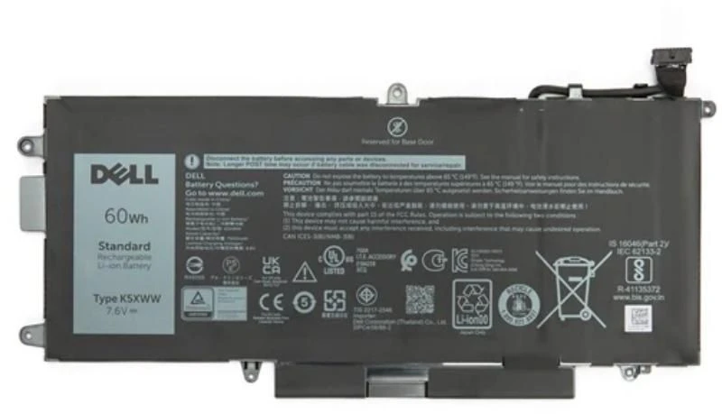 Dell Baterija, 60WHR, 4 Cell,