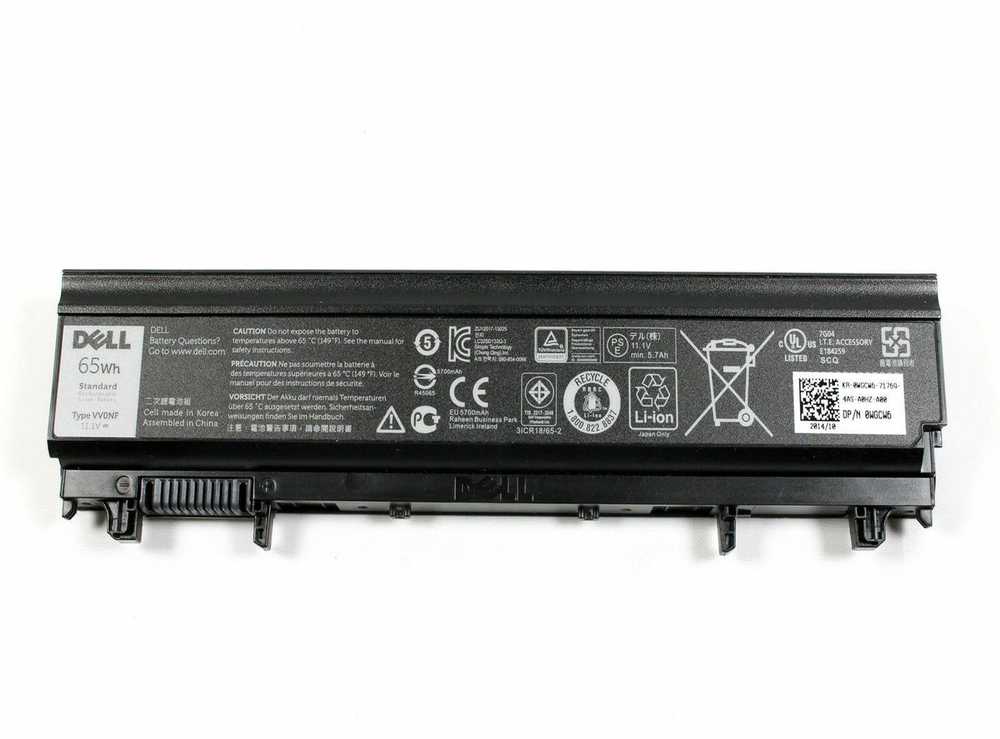 Bateria Dell 6 Cell, 65Wh (WGCW6)