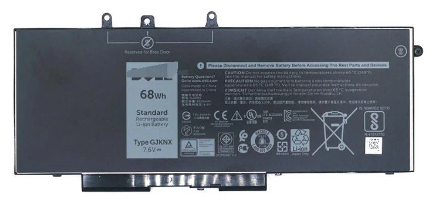 „Dell“ ličio jonų, 68 Wh 4 elementų pirminis akumuliatorius
