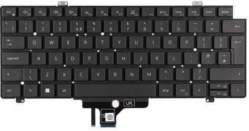 Klaviatūra Dell KYBD,80,UK,M20ISC-BS,11