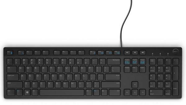 Dell KB216 klaviatūra USB QWERTY Italian Juodas