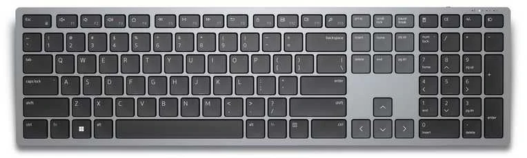 Klaviatūra Dell KB700 belaidė 100% (full-size) pilka