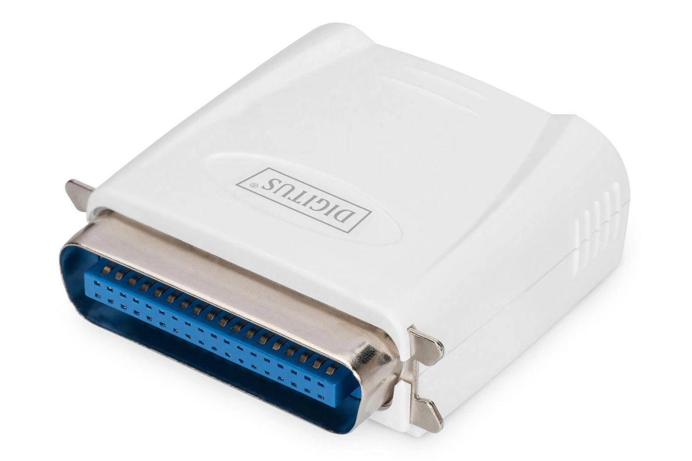Assmann Electronic DIGITUS greitas eterneto spausdinimo serveris 1xParallel 1xRJ-45 su maitinimo šaltiniu