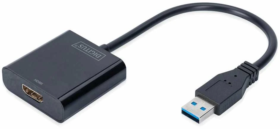 Assmann Electronic DIGITUS USB 3.0 į HDMI adapteris Įvesties USB išvestis HDMI