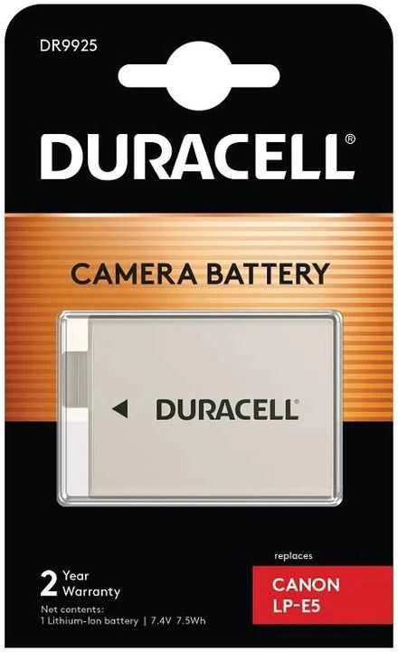 Duracell baterija Li-Ion Akku 1020 mAh skirta Canon LP-E5