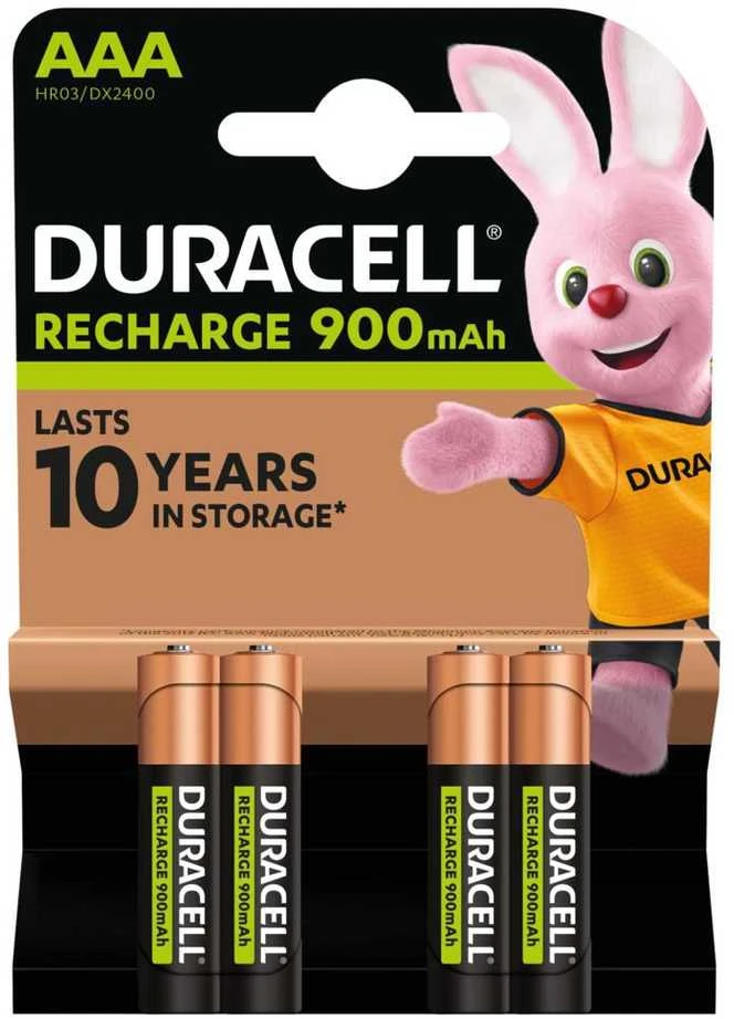 Duracell StayCharged AAA (4pcs) Įkraunama baterija Nikelio-metalo hidridas (NiMH)