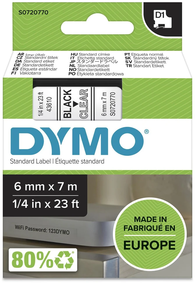 Žymėjimo juostelė DYMO, 7m / S0720770