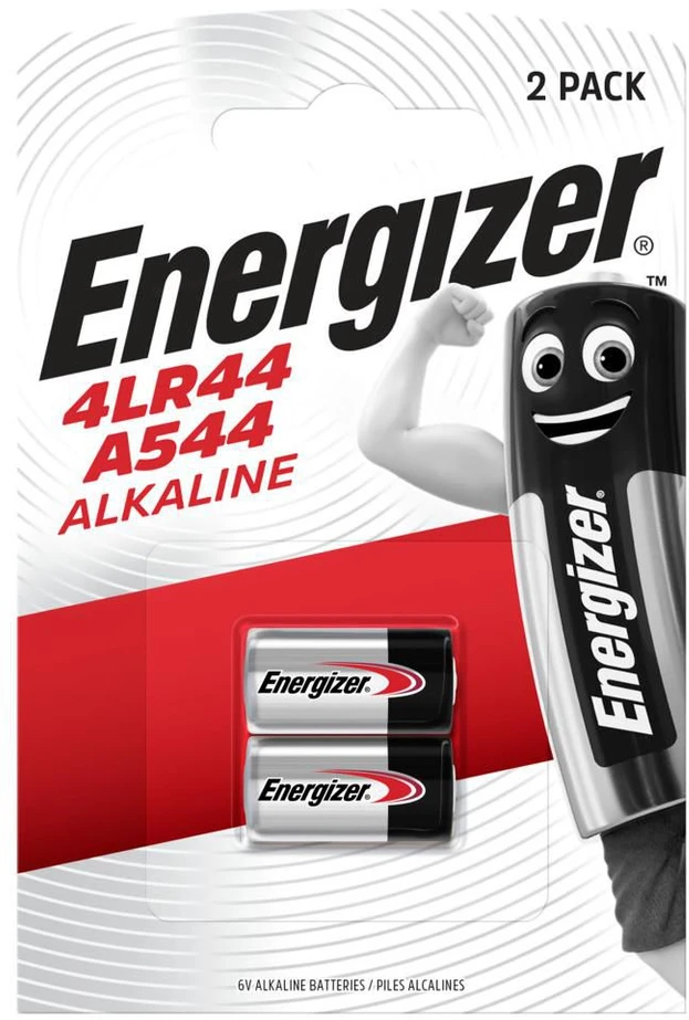 ENERGIZER ALKALINE A544/4LR44 2PK