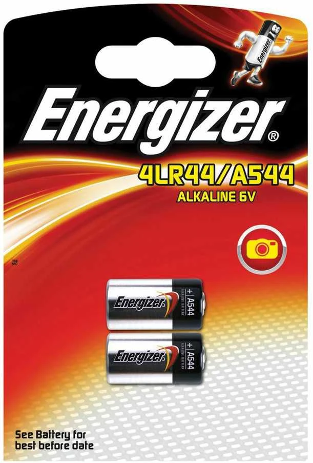 ENERGIZER ALKALINE A544/4LR44 2PK