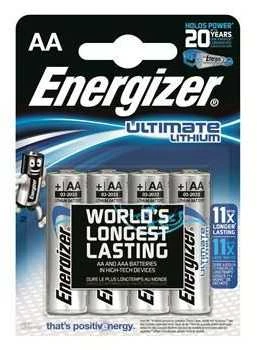 1x4 ENERGIZER Ultimate Lithium Mignon AA LR 6 1,5V