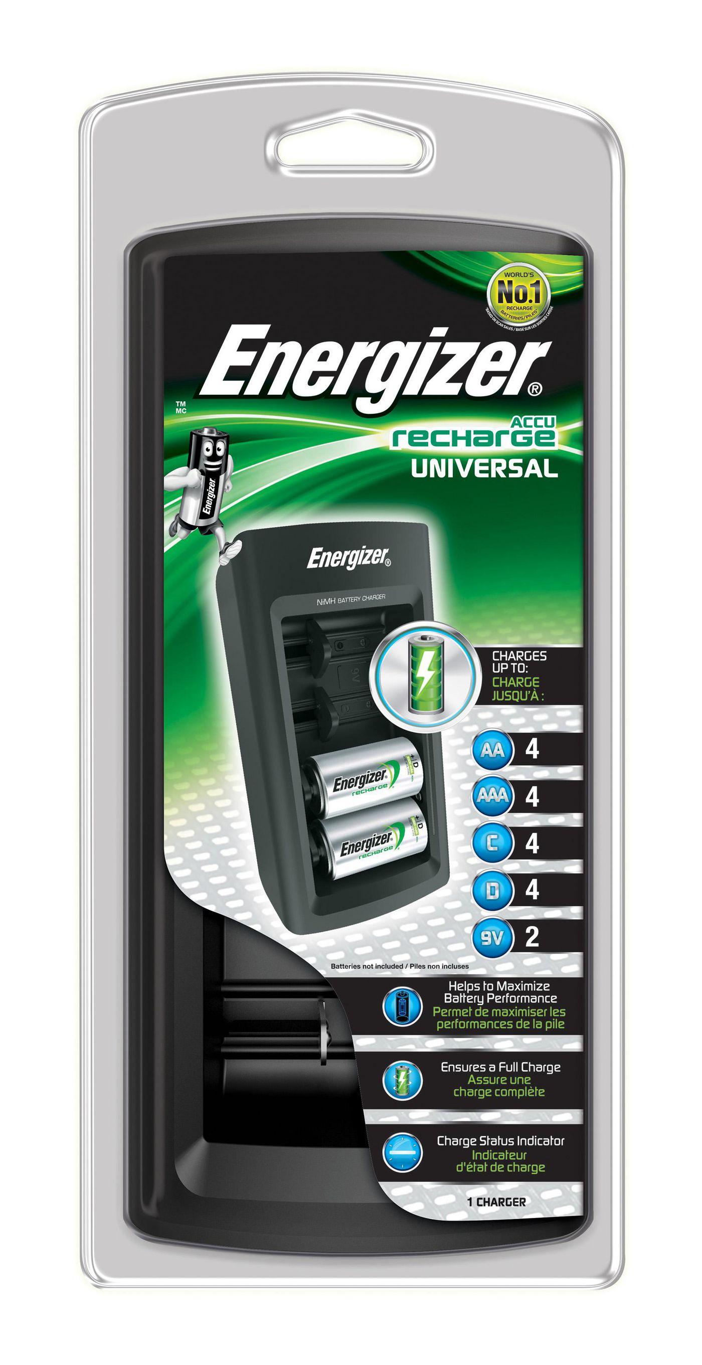 Energizer universalus elementų įkroviklis 