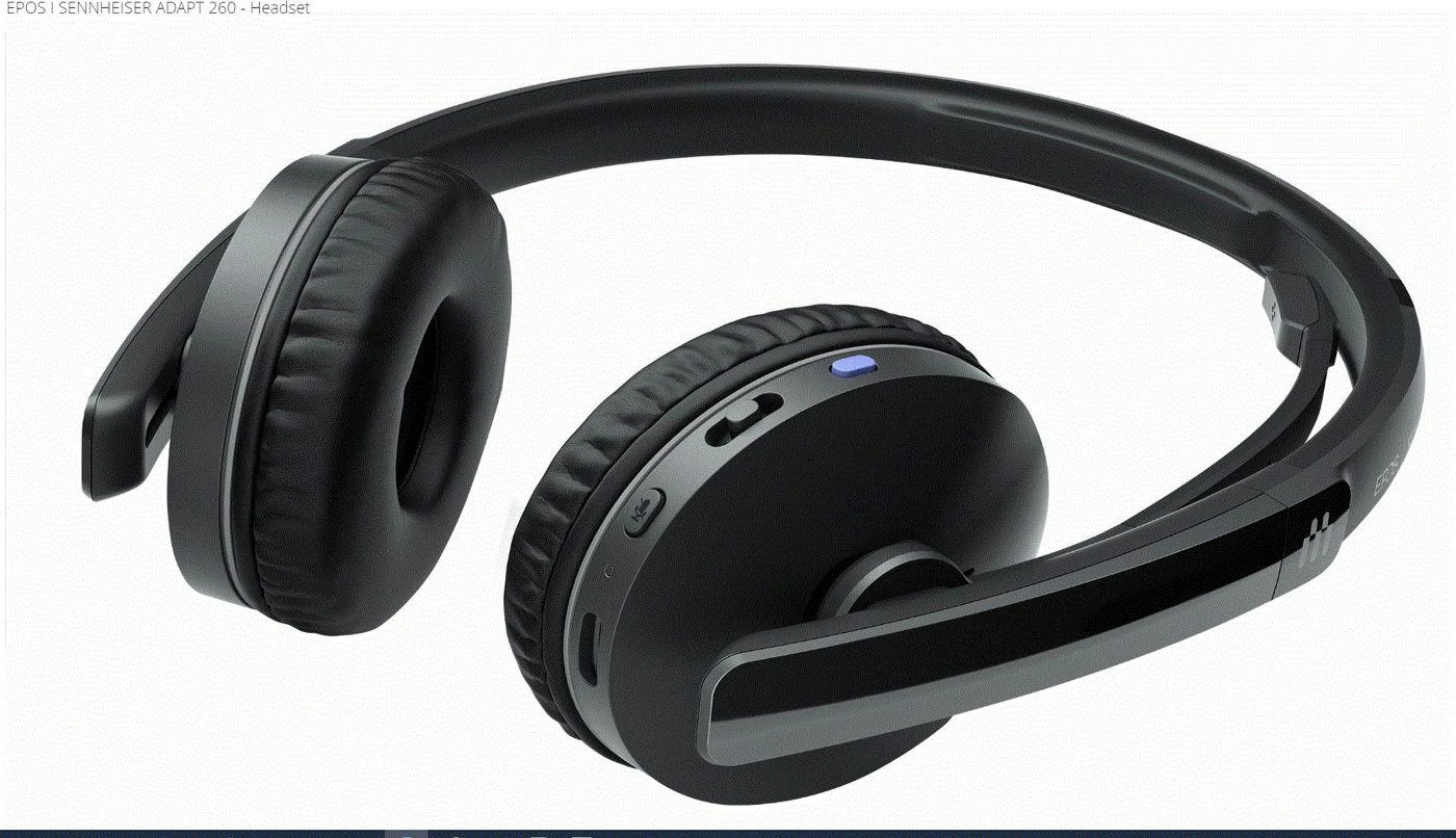 Epic Sennheiser Adapt 260 belaidės ausinės