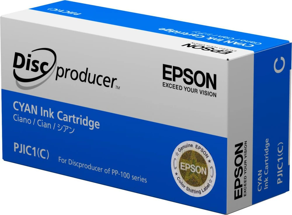 Rašalo Kasetė - Epson Discproducer PJIC7 30ml Cyan