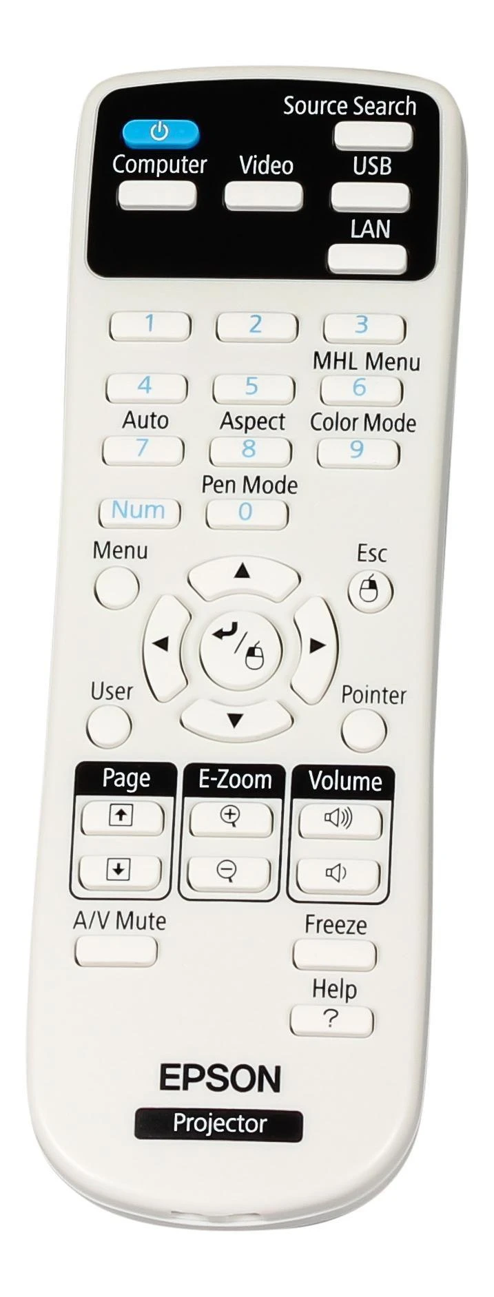 Epson nuotolinio valdymo pultas